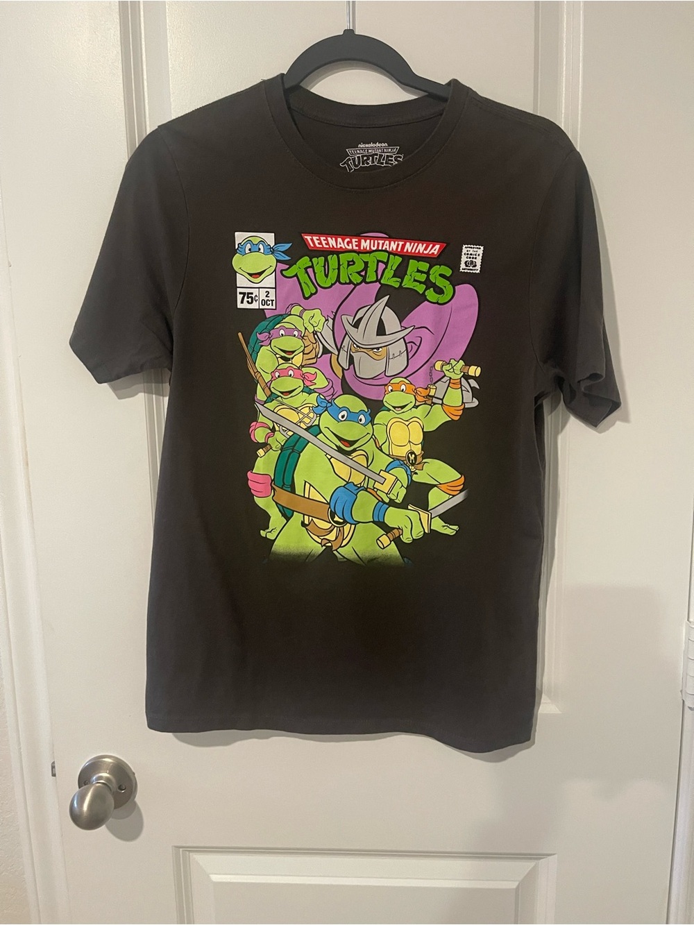 Nickelodeon Teenage Mutant Ninja Turtles Black Graphic Tee